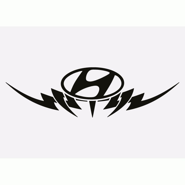 HYUNDAI Tribal Sticker